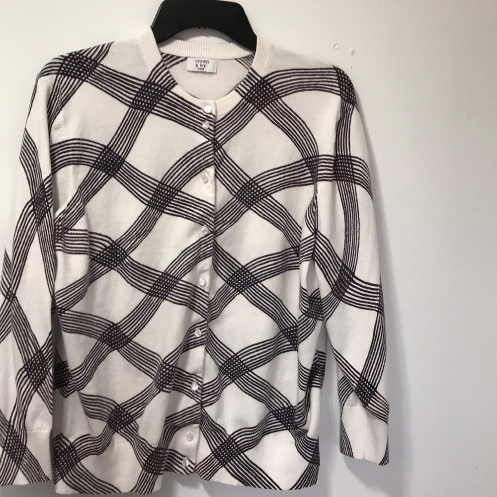 Crown and ivy woman cardigan